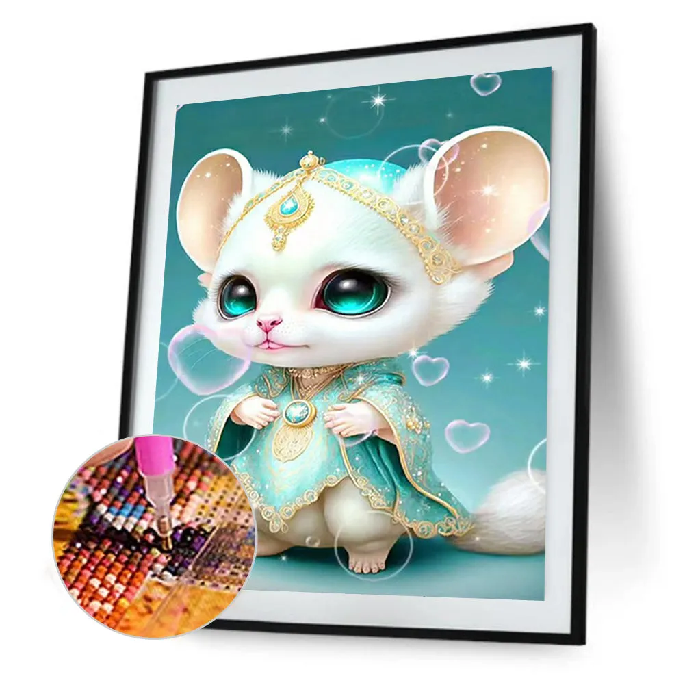 12 Zodiac Rats - Full Round Drill Diamond Painting 30*40CM