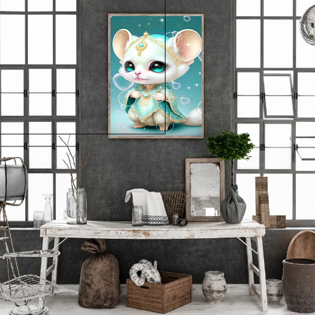 12 Zodiac Rats - Full Round Drill Diamond Painting 30*40CM