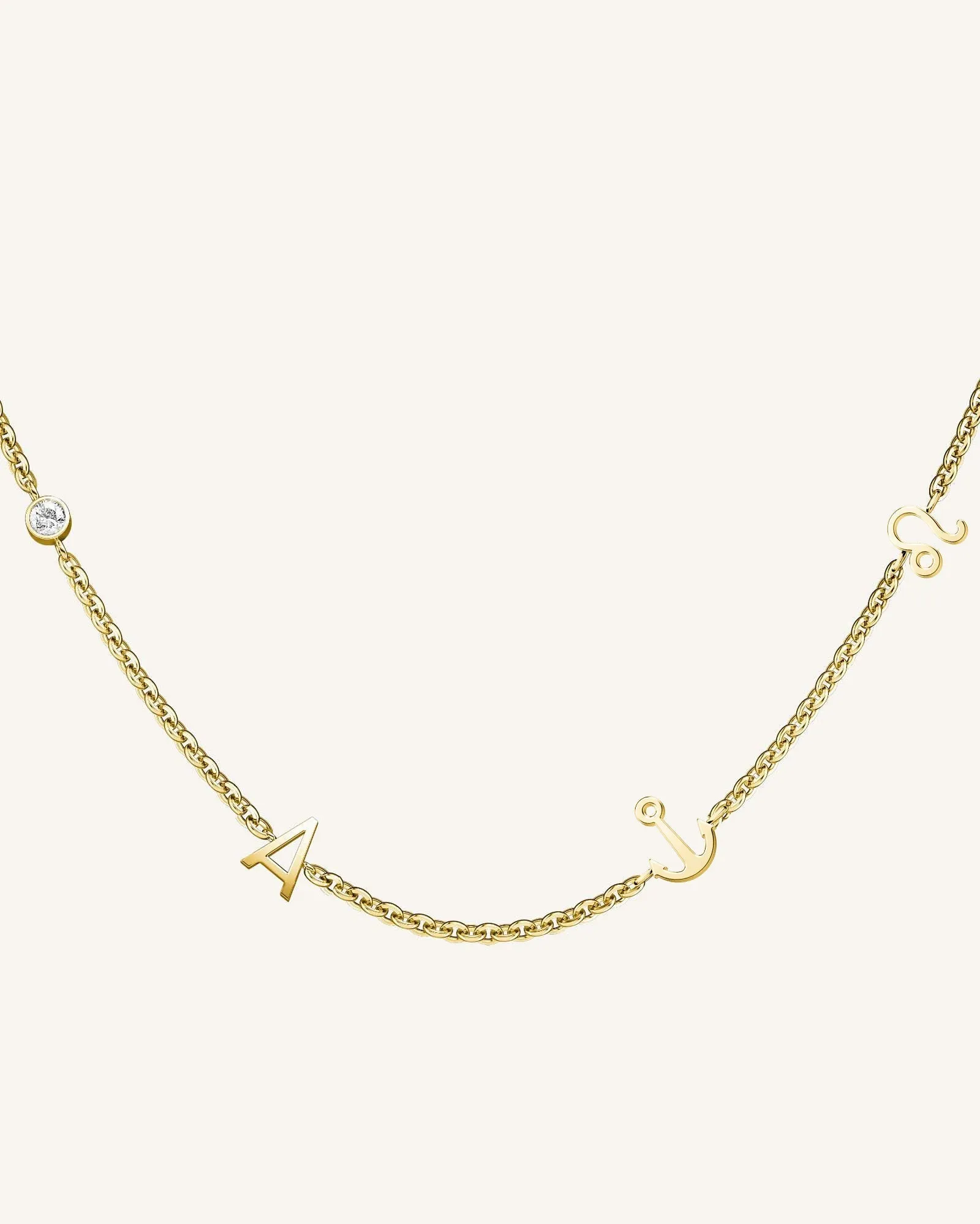 4 Charm Necklace