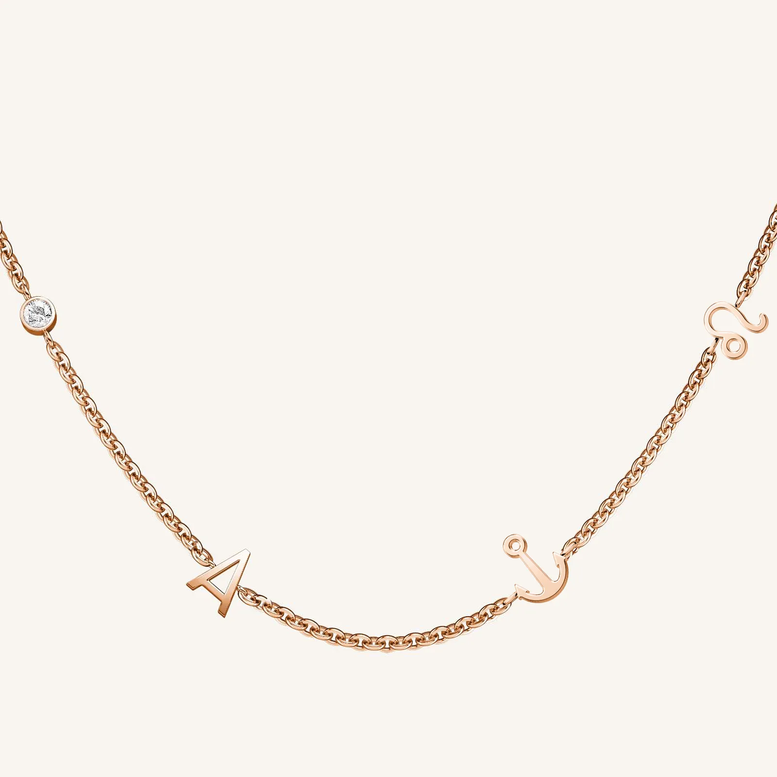 4 Charm Necklace