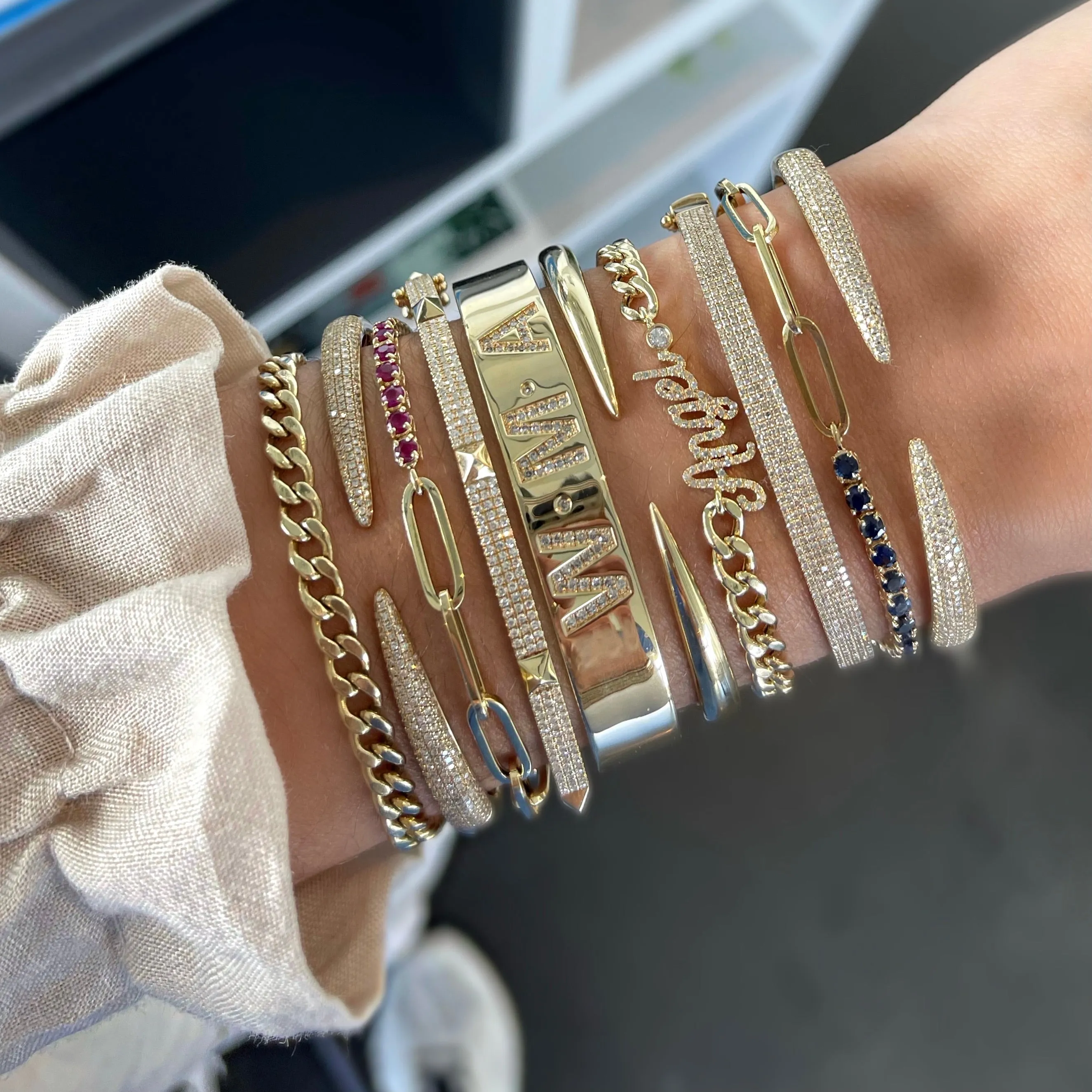 5mm Cuban Link Chain Bracelet