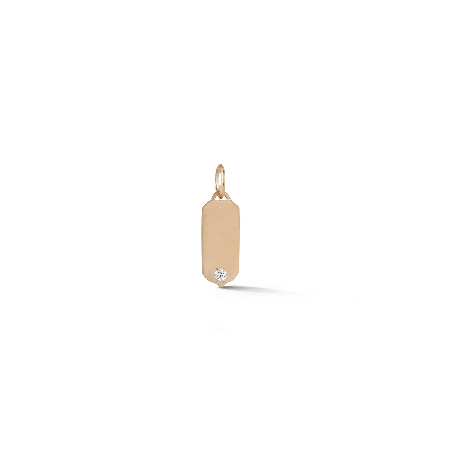 Betty Gold Tag Charm