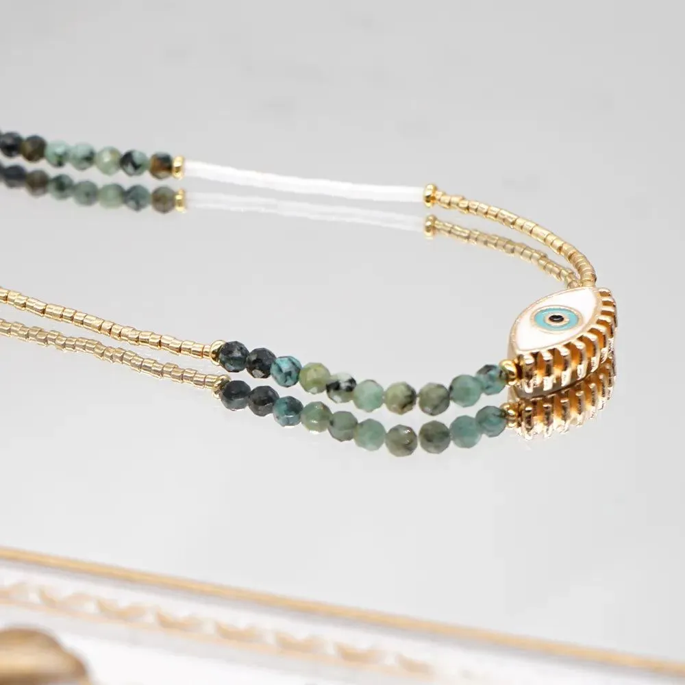 Boho Simple Beaded Necklace