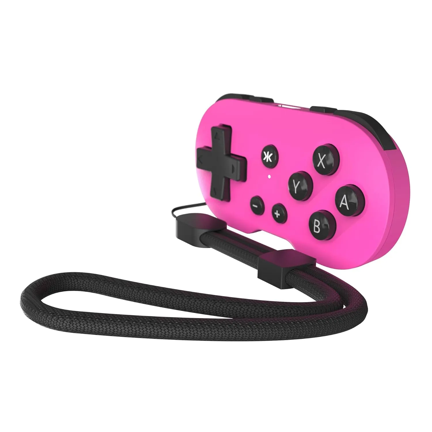 CRKD ATOM - Collectible Keychain Controller for Nintendo Switch, PC, Mac, Mobile and Smart TV (Hot Pink)