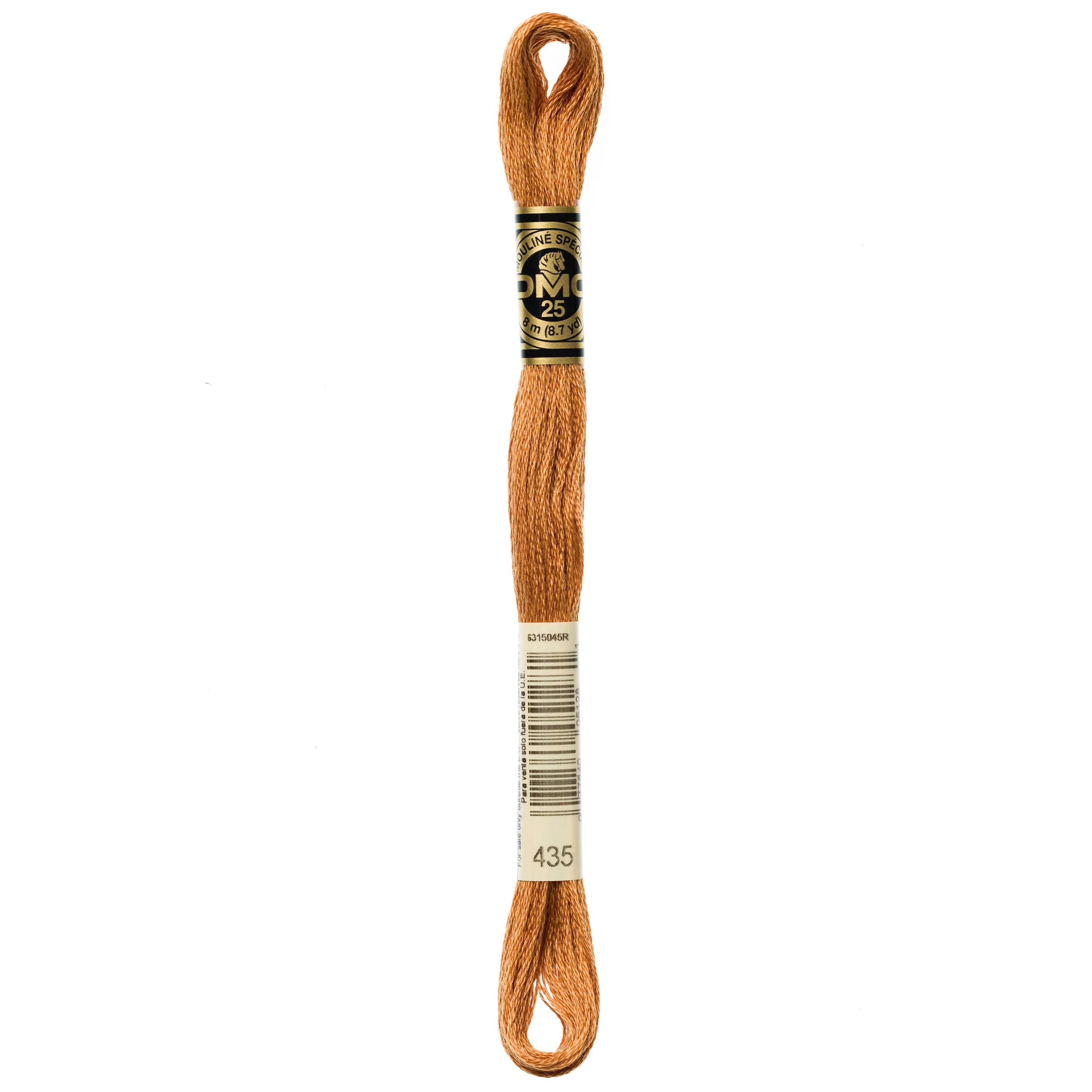 DMC Embroidery Floss, Brown Palette