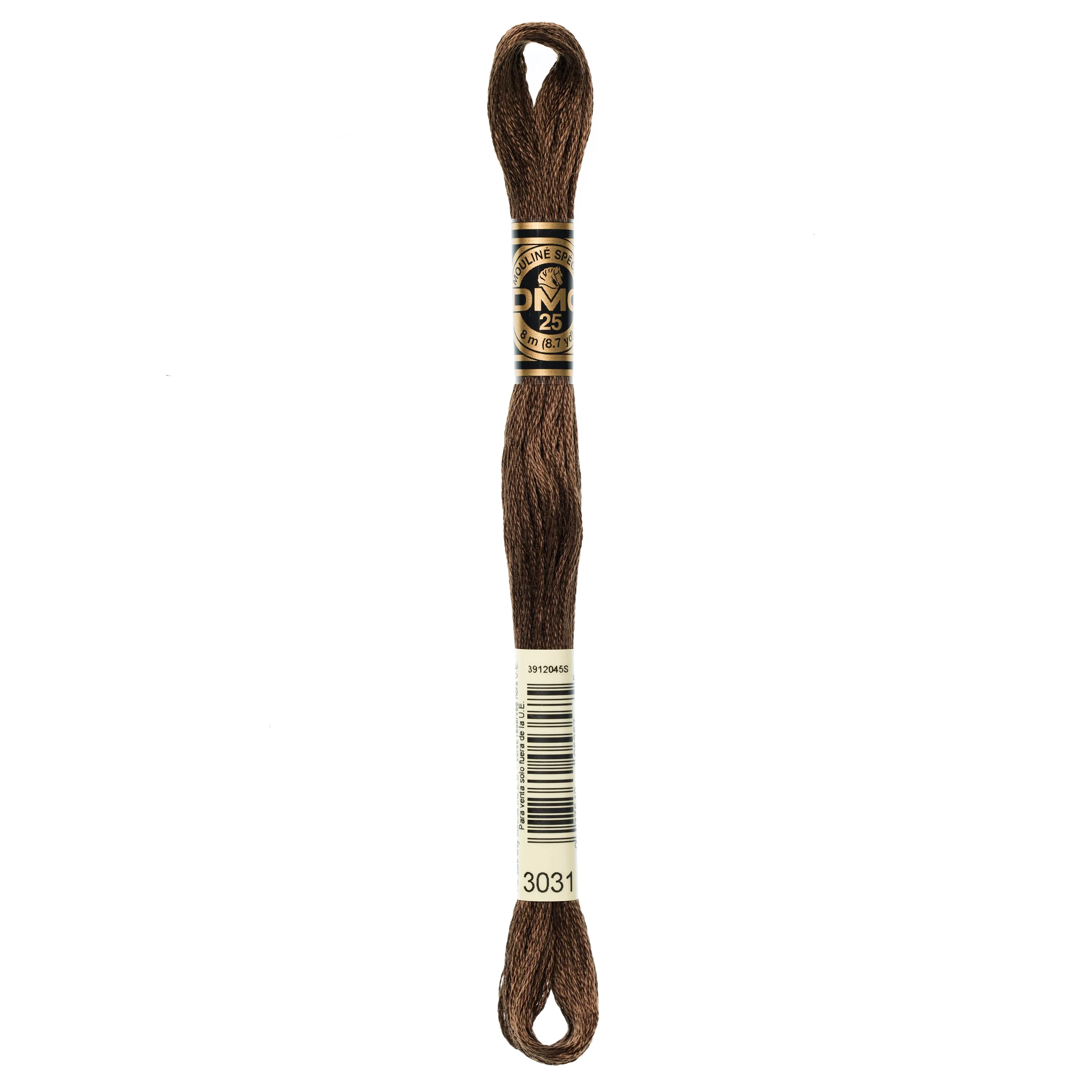 DMC Embroidery Floss, Brown Palette