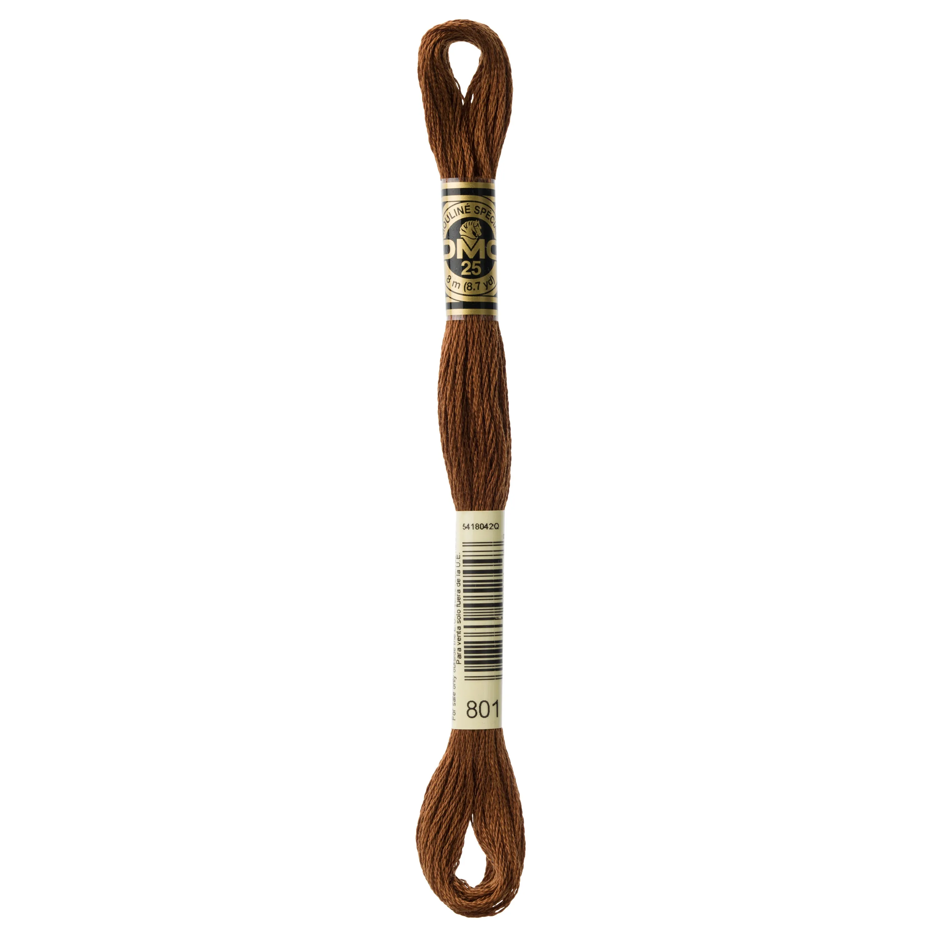 DMC Embroidery Floss, Brown Palette