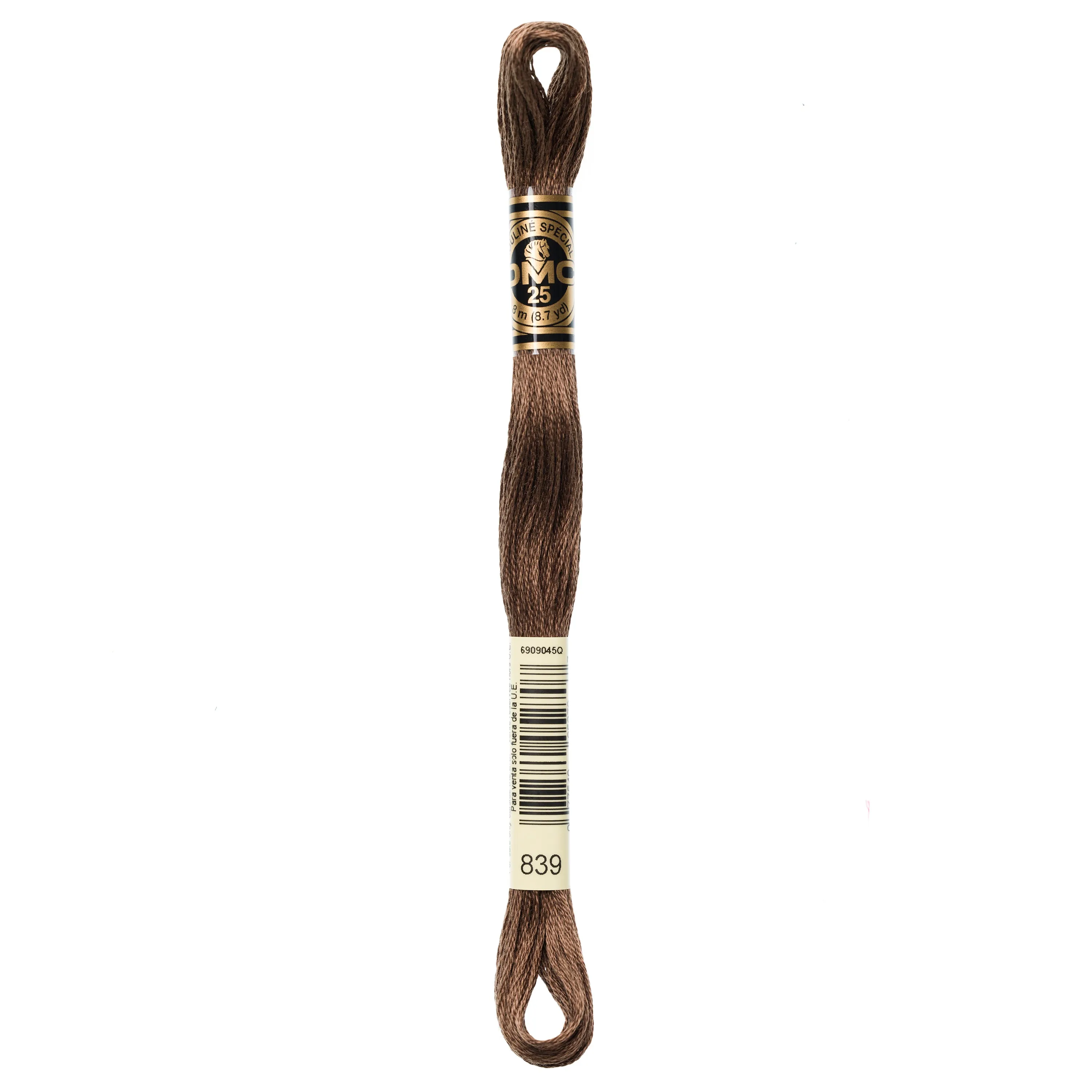 DMC Embroidery Floss, Brown Palette