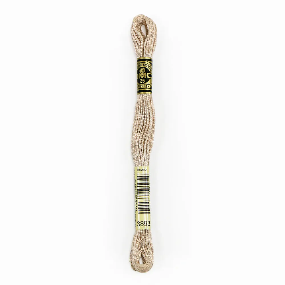 DMC Embroidery Floss, Brown Palette