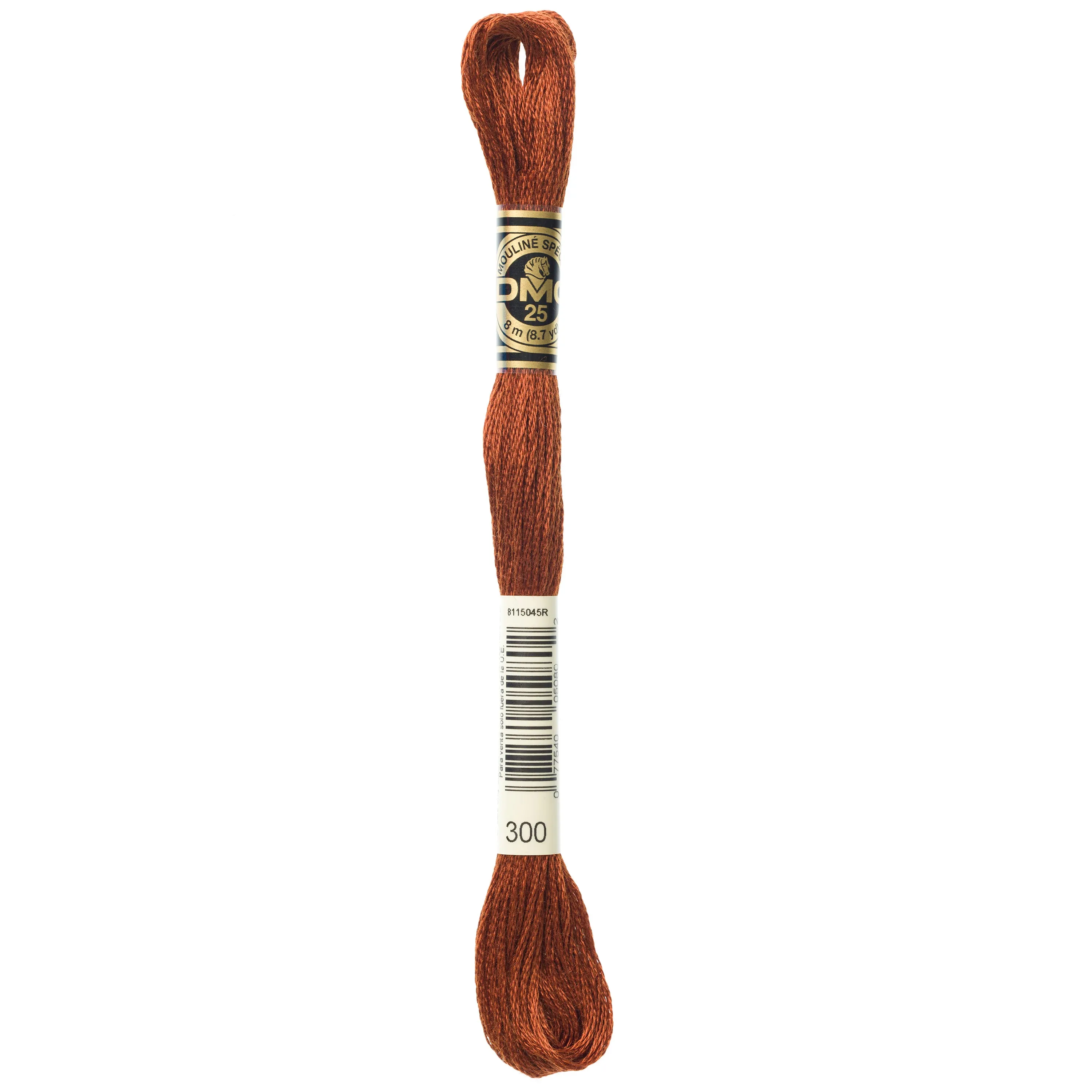 DMC Embroidery Floss, Brown Palette