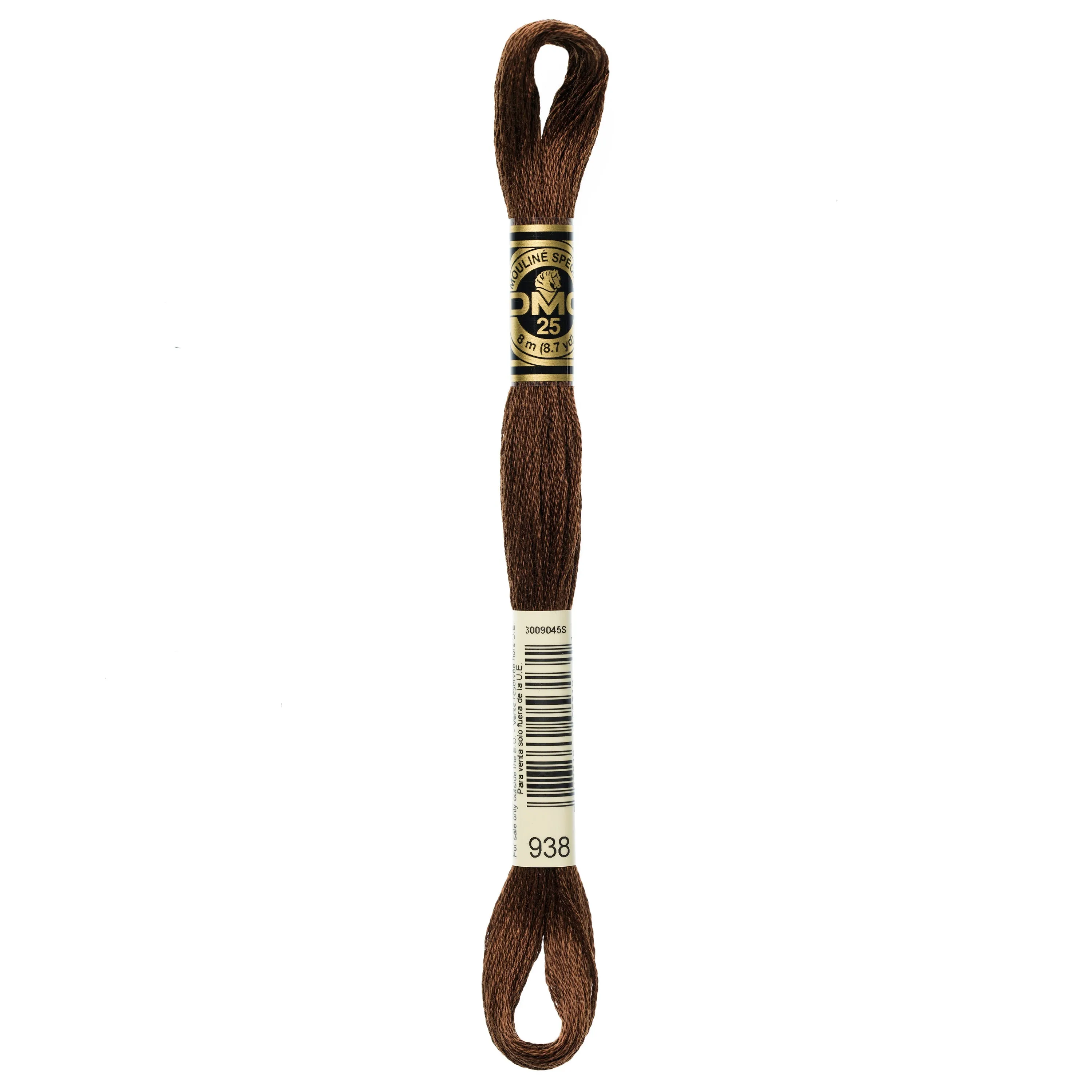 DMC Embroidery Floss, Brown Palette