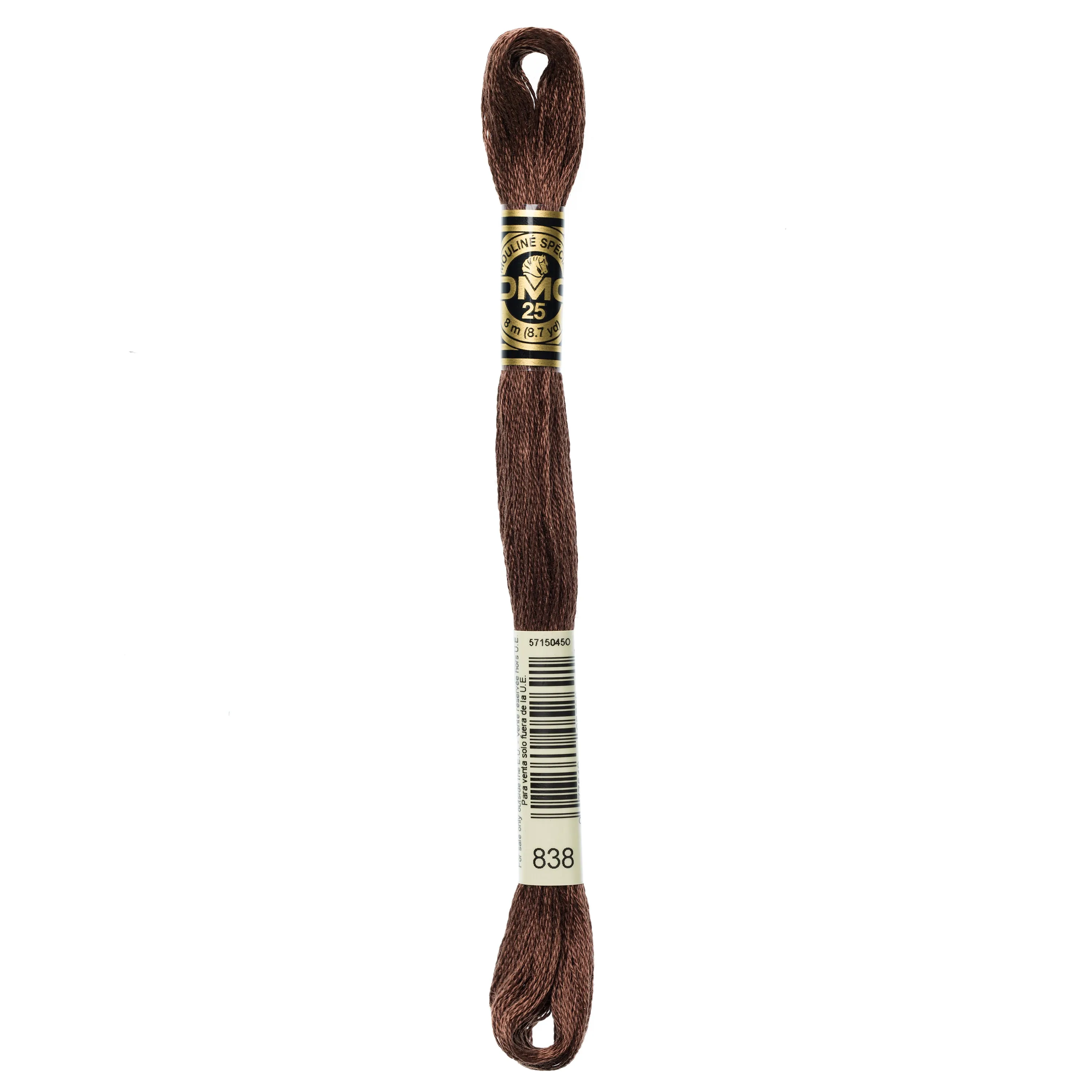 DMC Embroidery Floss, Brown Palette