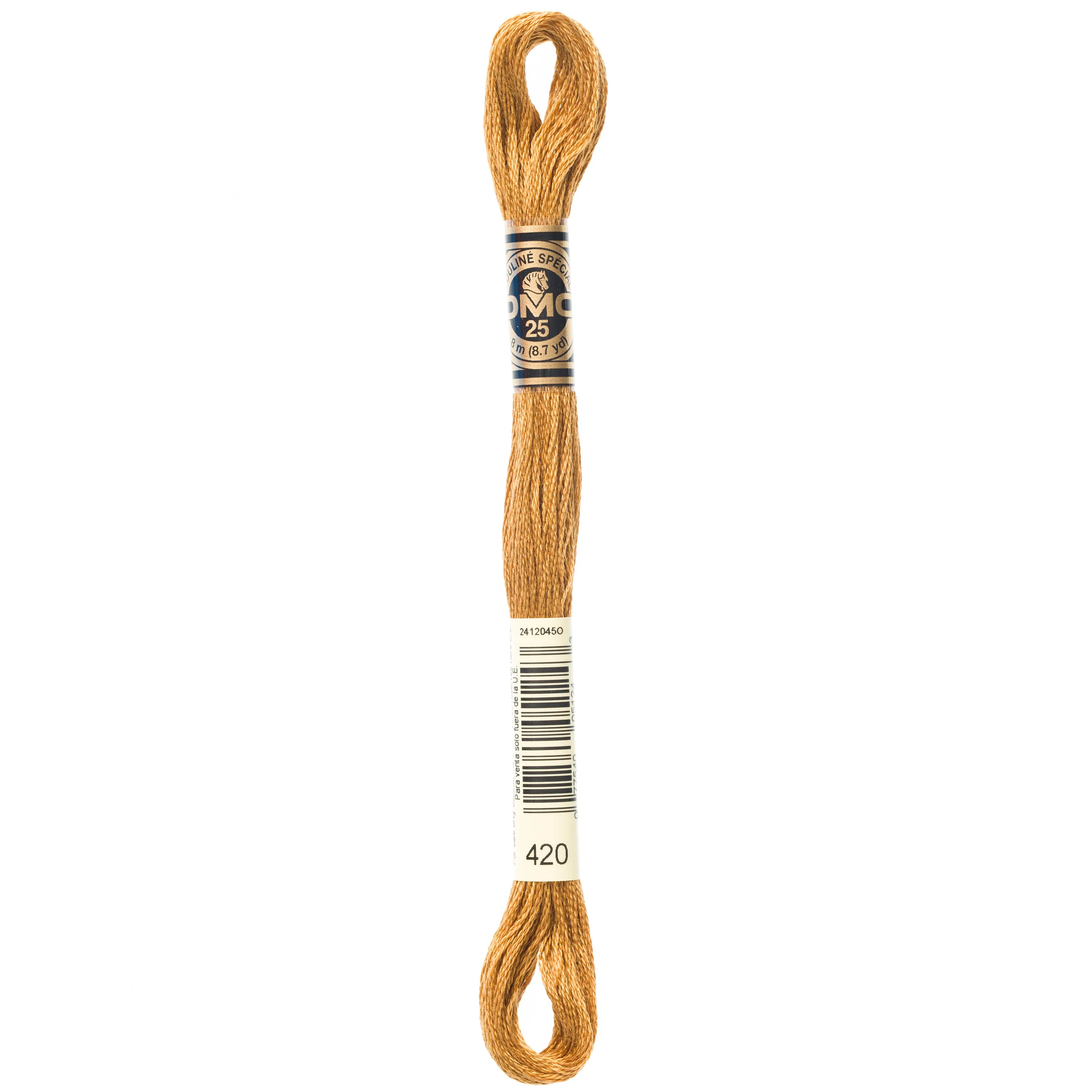 DMC Embroidery Floss, Brown Palette