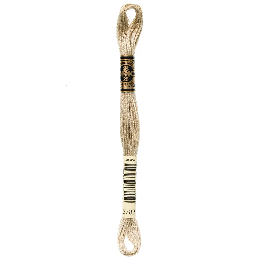 DMC Embroidery Floss, Brown Palette