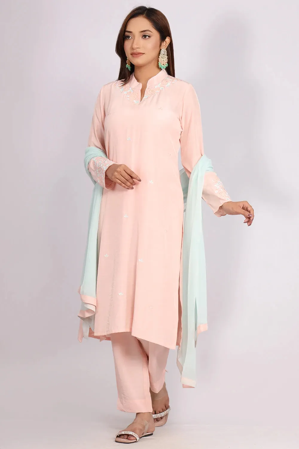 Embroidered 3 Piece Set