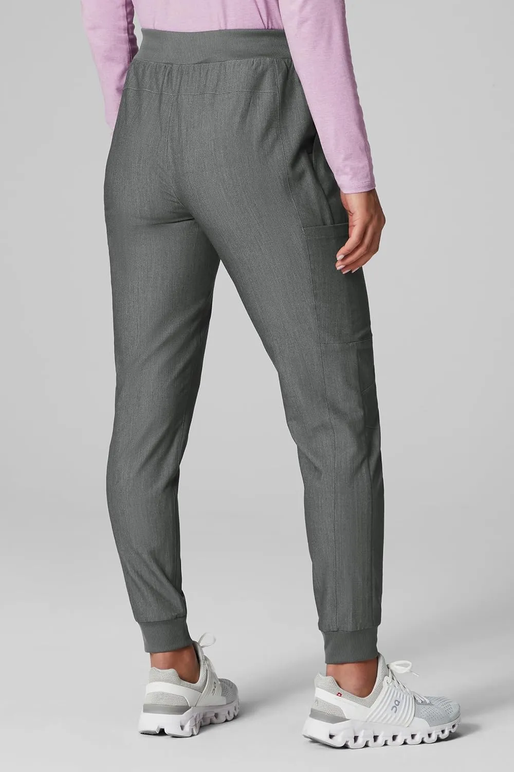 Fabletics Women's Active Scrub Jogger - MotionTech, Pocket-Packed, Lightweight, Wrinkle-Resist, Semi-Slim Fit