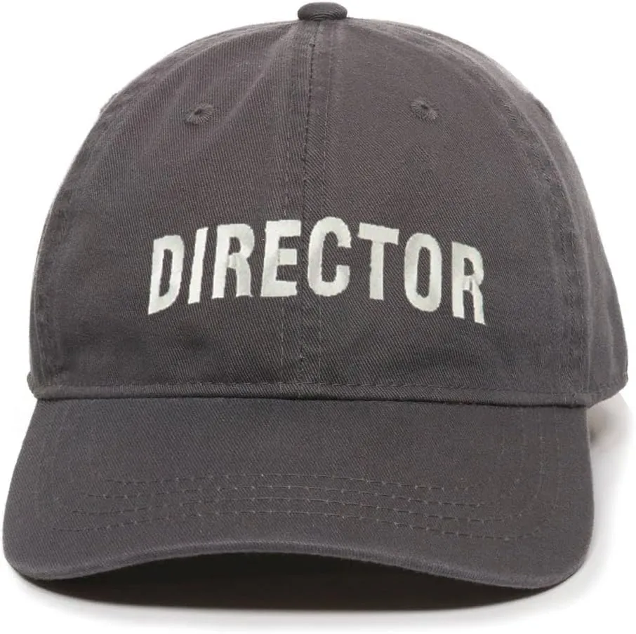 Film Movie Director Baseball Cap Embroidered Cotton Adjustable Dad Hat