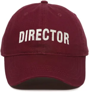 Film Movie Director Baseball Cap Embroidered Cotton Adjustable Dad Hat