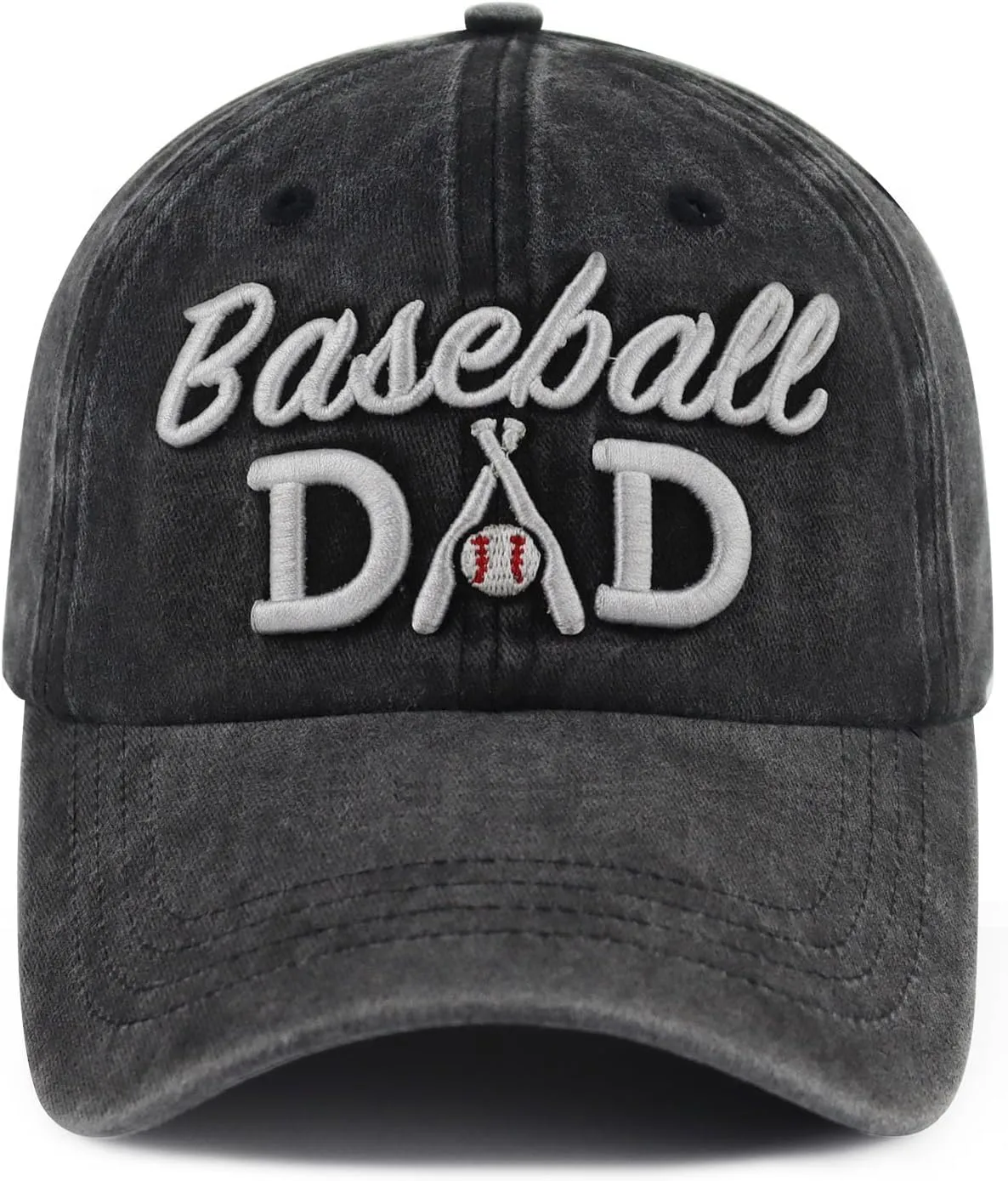 Funny Embroidered Baseball Mom Baseball Cap for Women, Adjustable Cotton Sun Hat for Mama Grandma