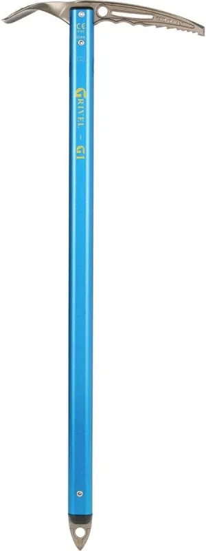 Grivel G1 Durable Carbon Steel Mountaineering Ice Axe, 74cm, Blue