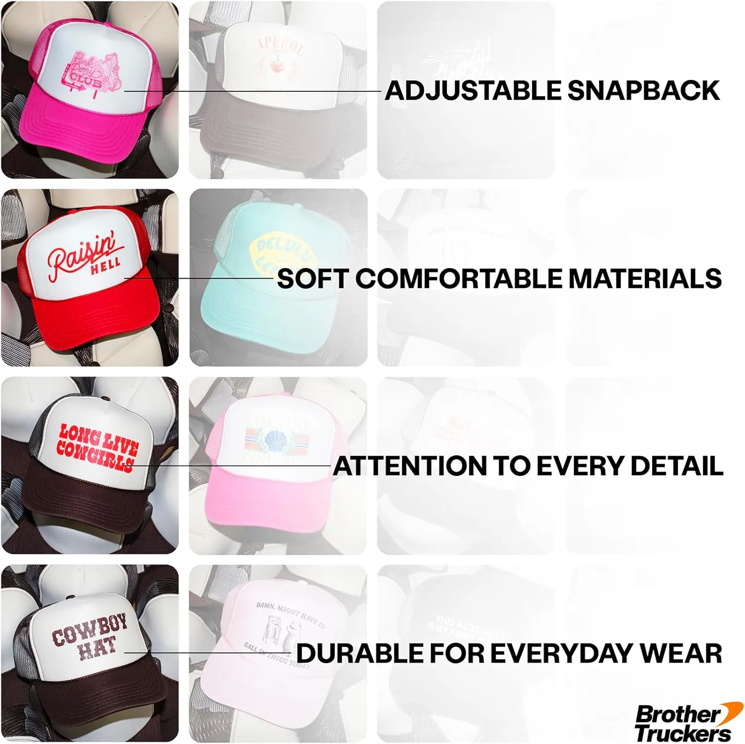 Just A Girl Who Loves Jesus Vintage Trucker Hat | Premium Snapback Baseball Hat for Women