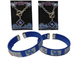Kentucky Wildcats Jenkins Enterprises Gameday Women Earring & Bracelet Pack