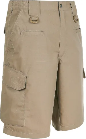 LAPG Men's Operator Elastic Waistband Tactical Shorts, Durable Ripstop Workout, Outdoor Men's Shorts, Cargo Shorts for Men