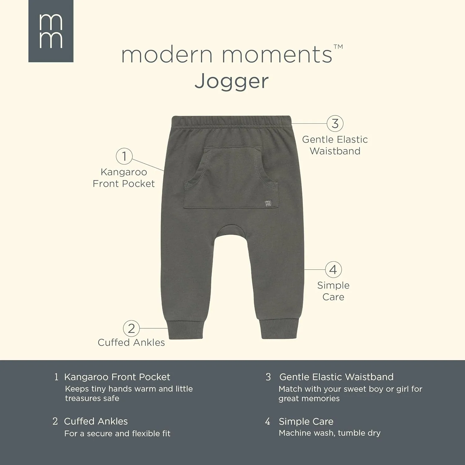 Modern Moments by Gerber Baby Boys' Joggers