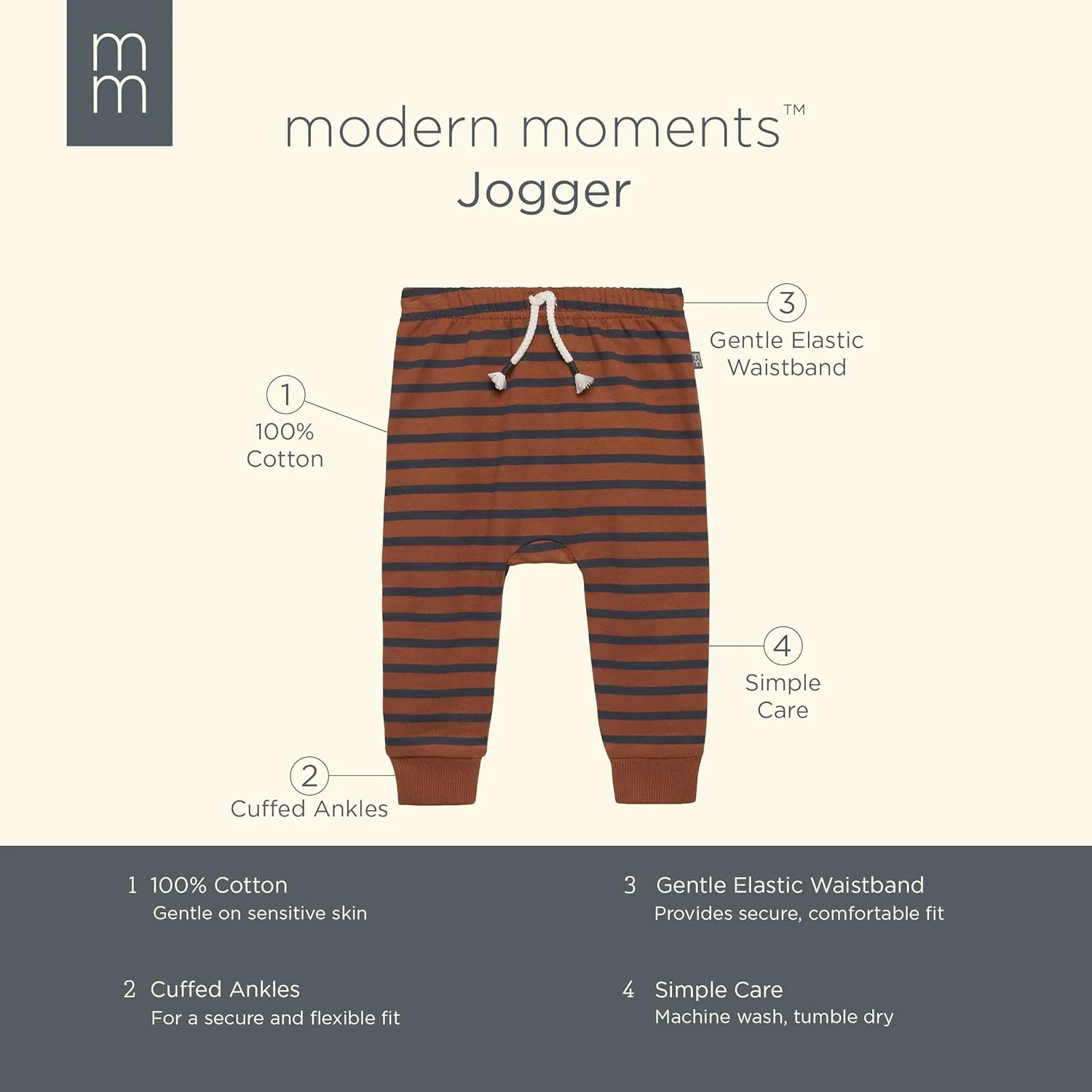 Modern Moments by Gerber Baby Boys' Joggers