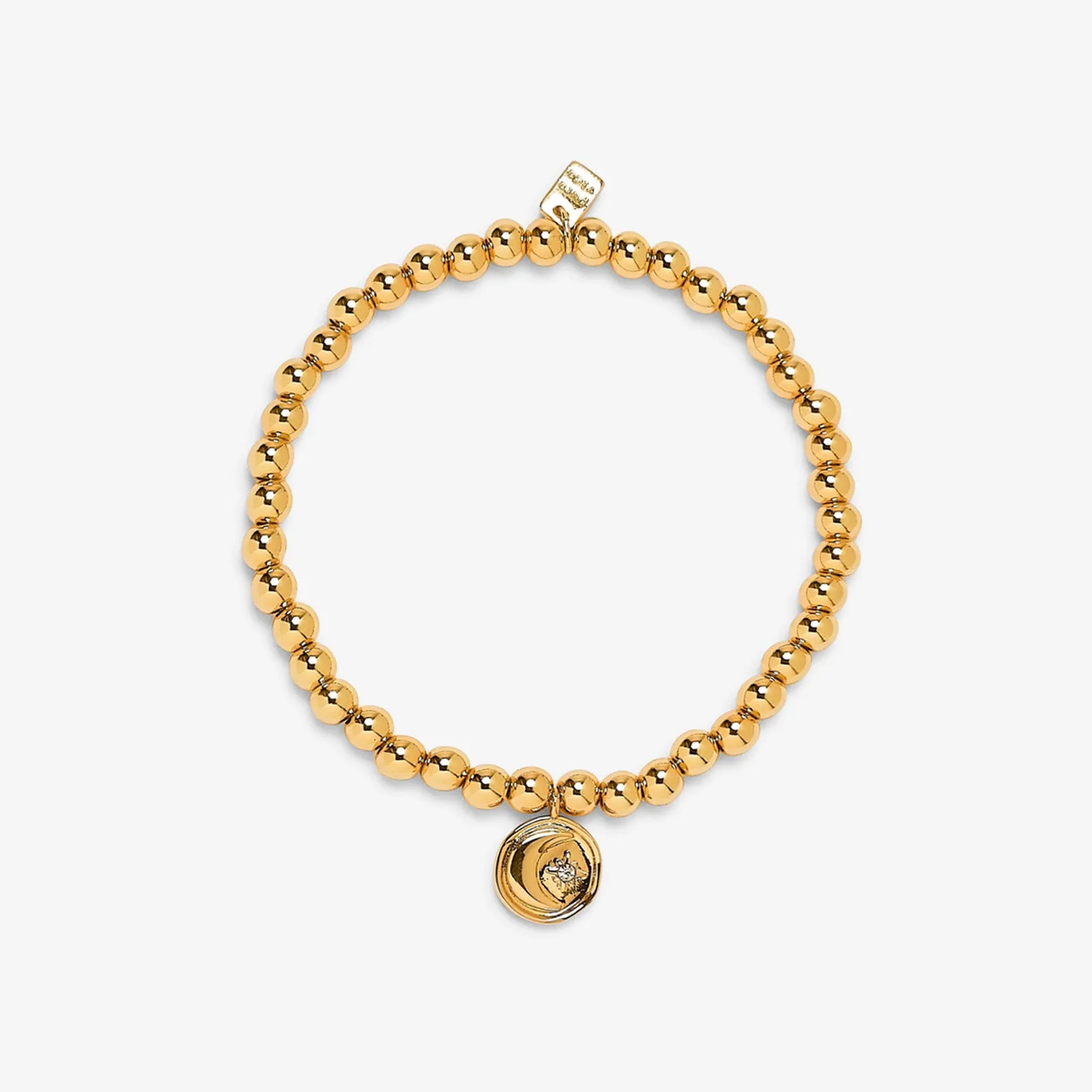 Moon Metal Stretch Bracelet
