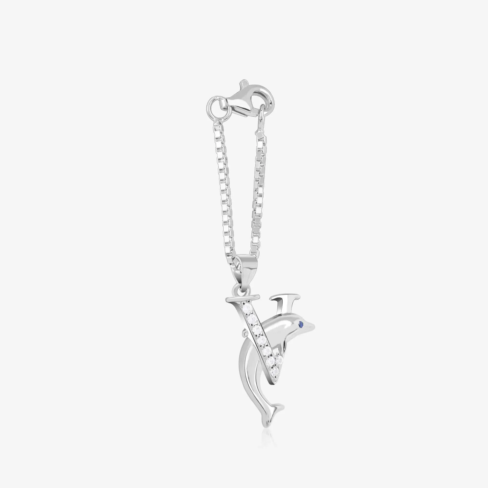 Mystic Wave 'V' Charm