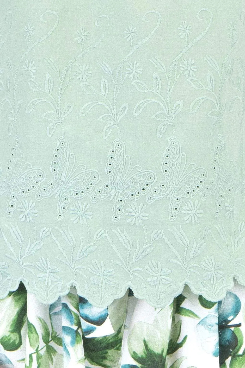 Next Girls Embroidered Butterfly Short Sleeve Top