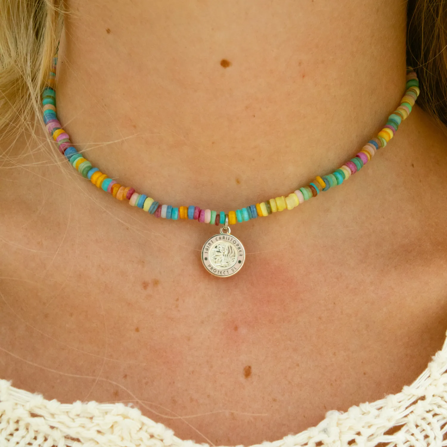 Pastel Sunsets Beaded Set