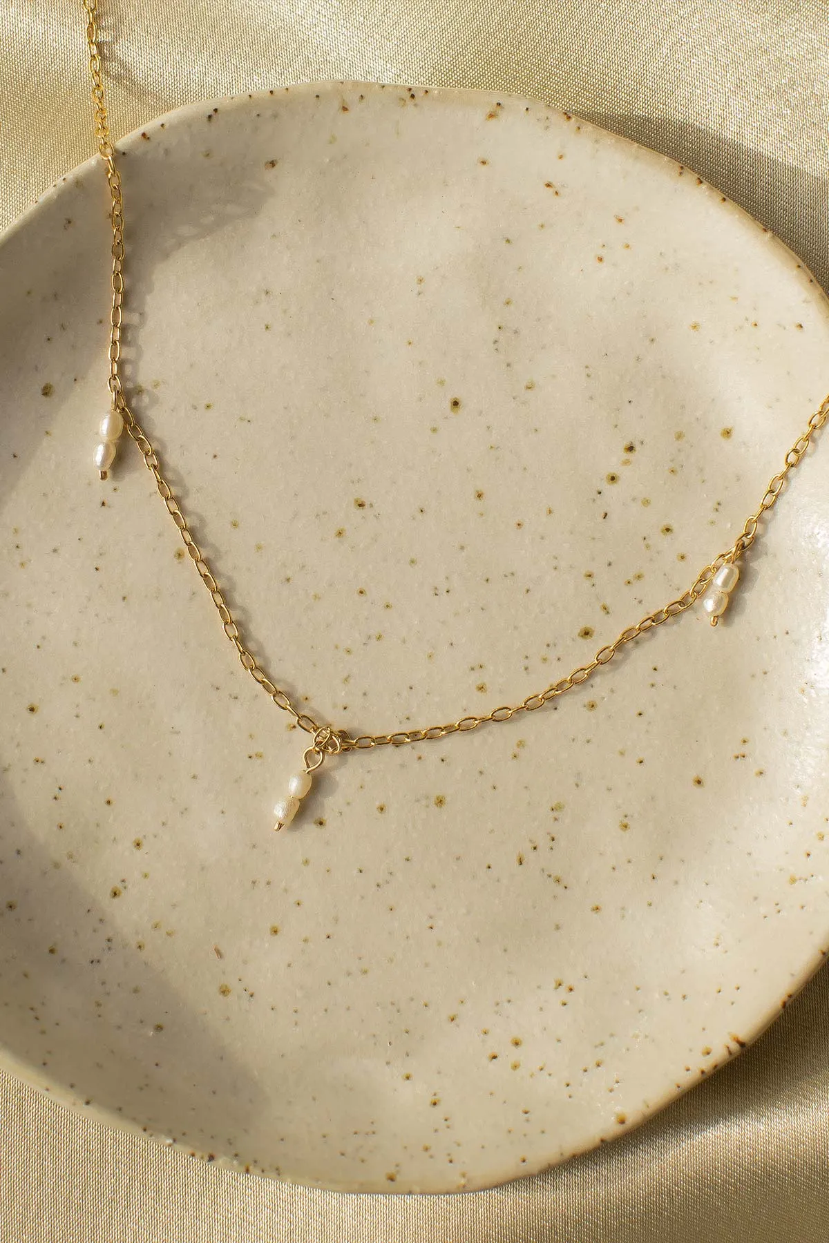 Pearl Baby Droplet Necklace