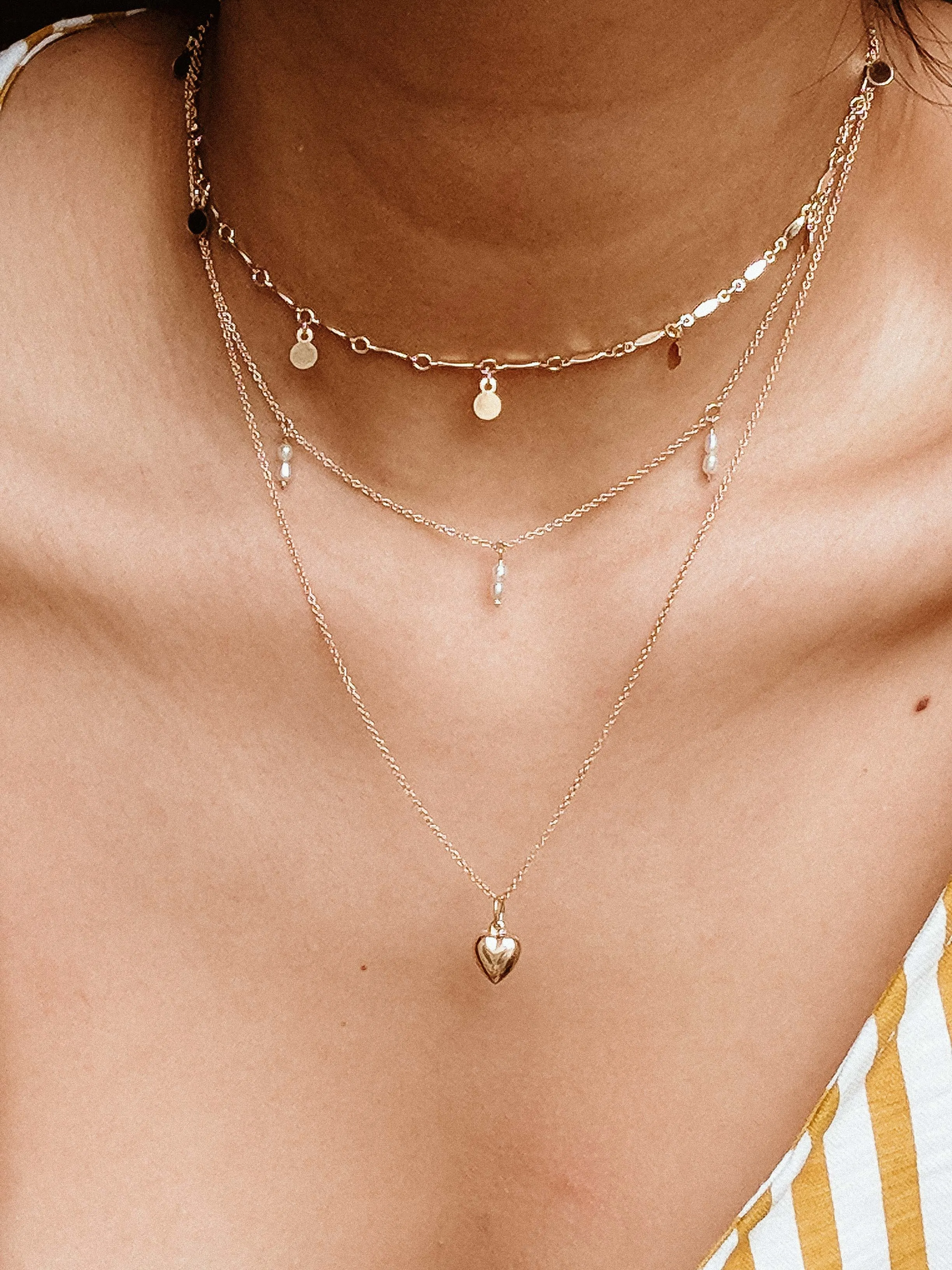 Pearl Baby Droplet Necklace