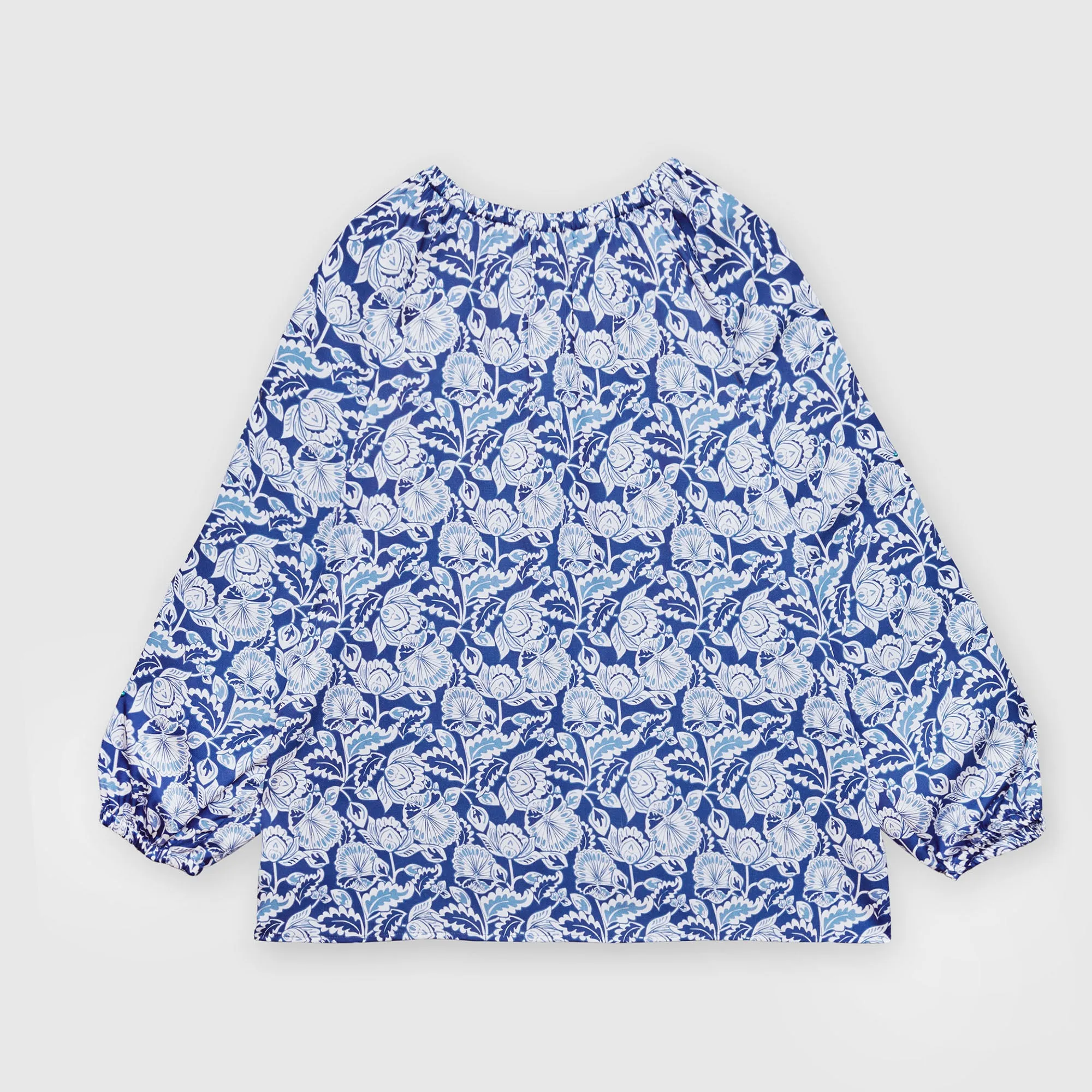 Printed Peasant Top