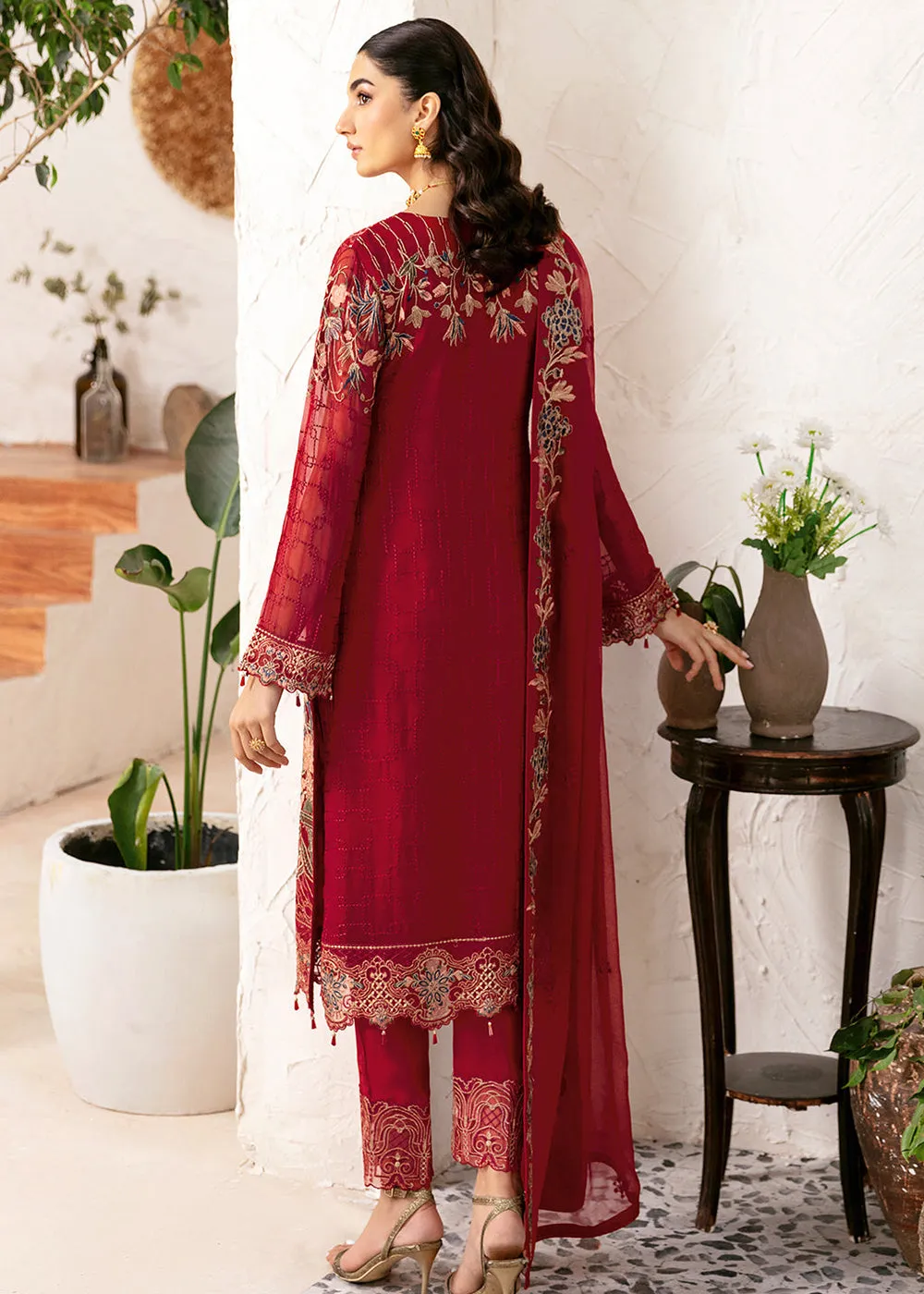 Rangoon Chiffon Collection 24 by Ramsha | D-1205