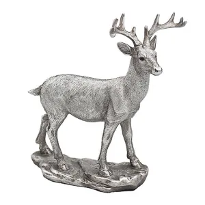 Reflection Silver Stag