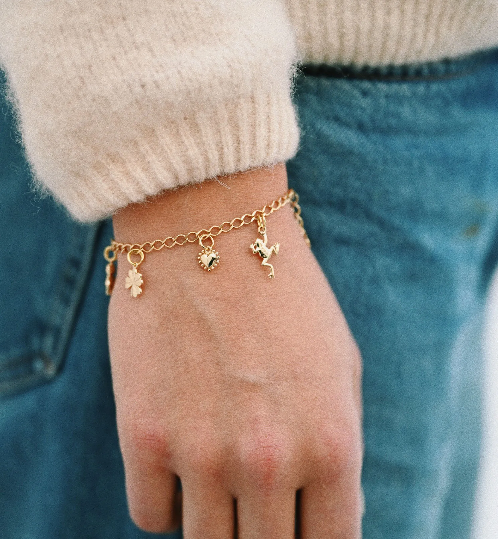 Rombo Plain Bracelet Kids 14K