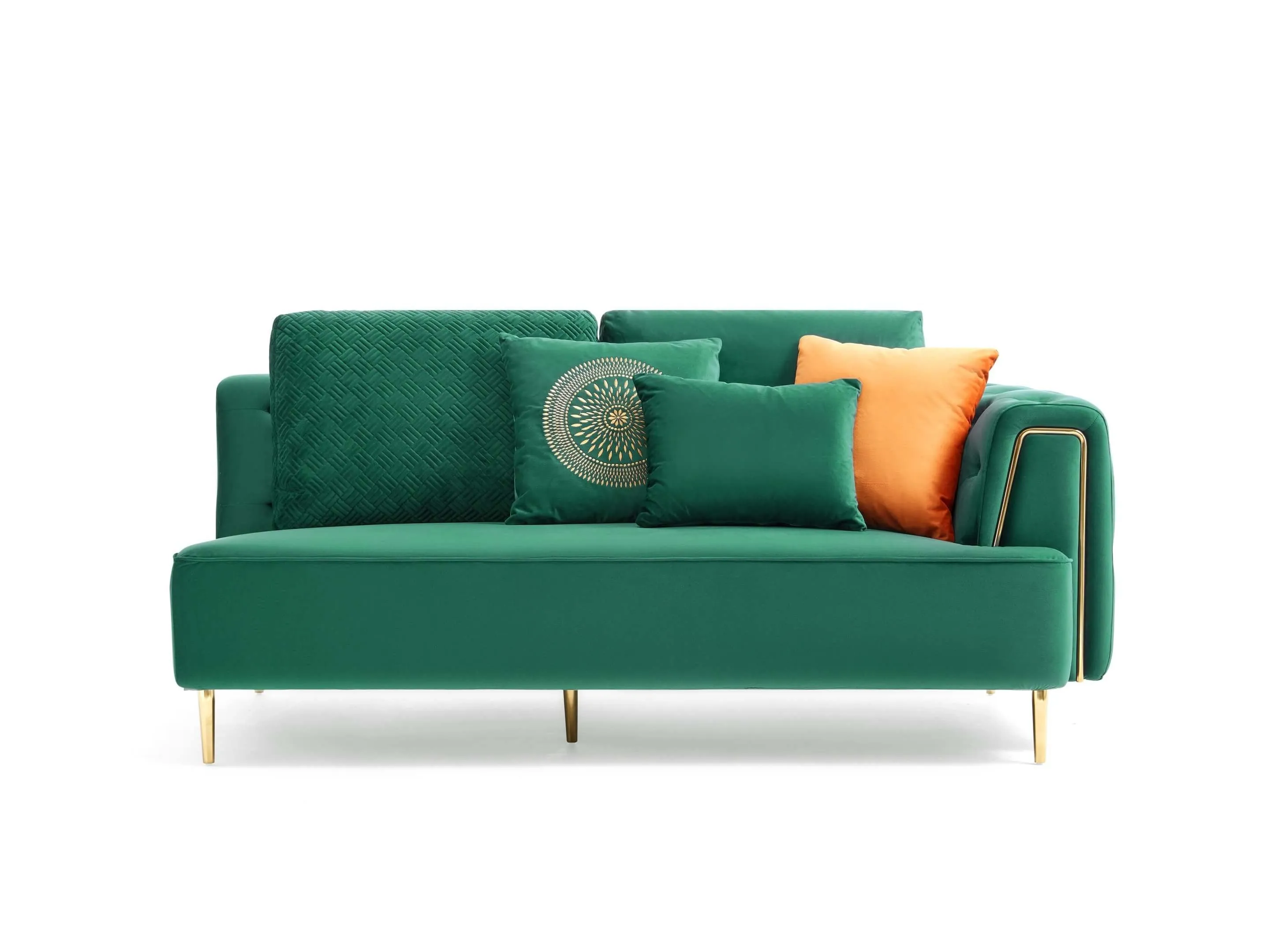 Rubeza Sofia 1 Seater/Corner/2 Seater - Emerald Green