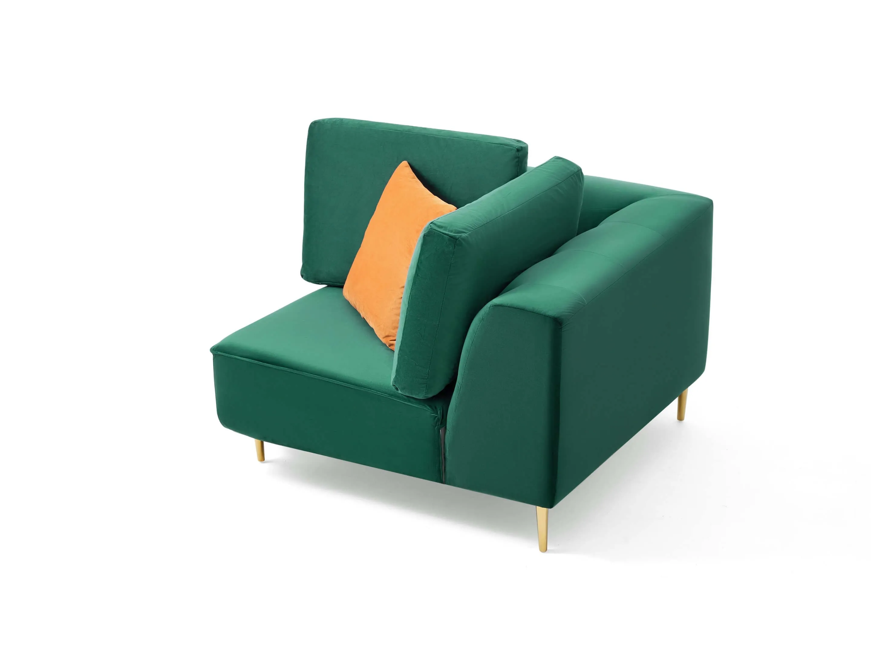 Rubeza Sofia 1 Seater/Corner/2 Seater - Emerald Green