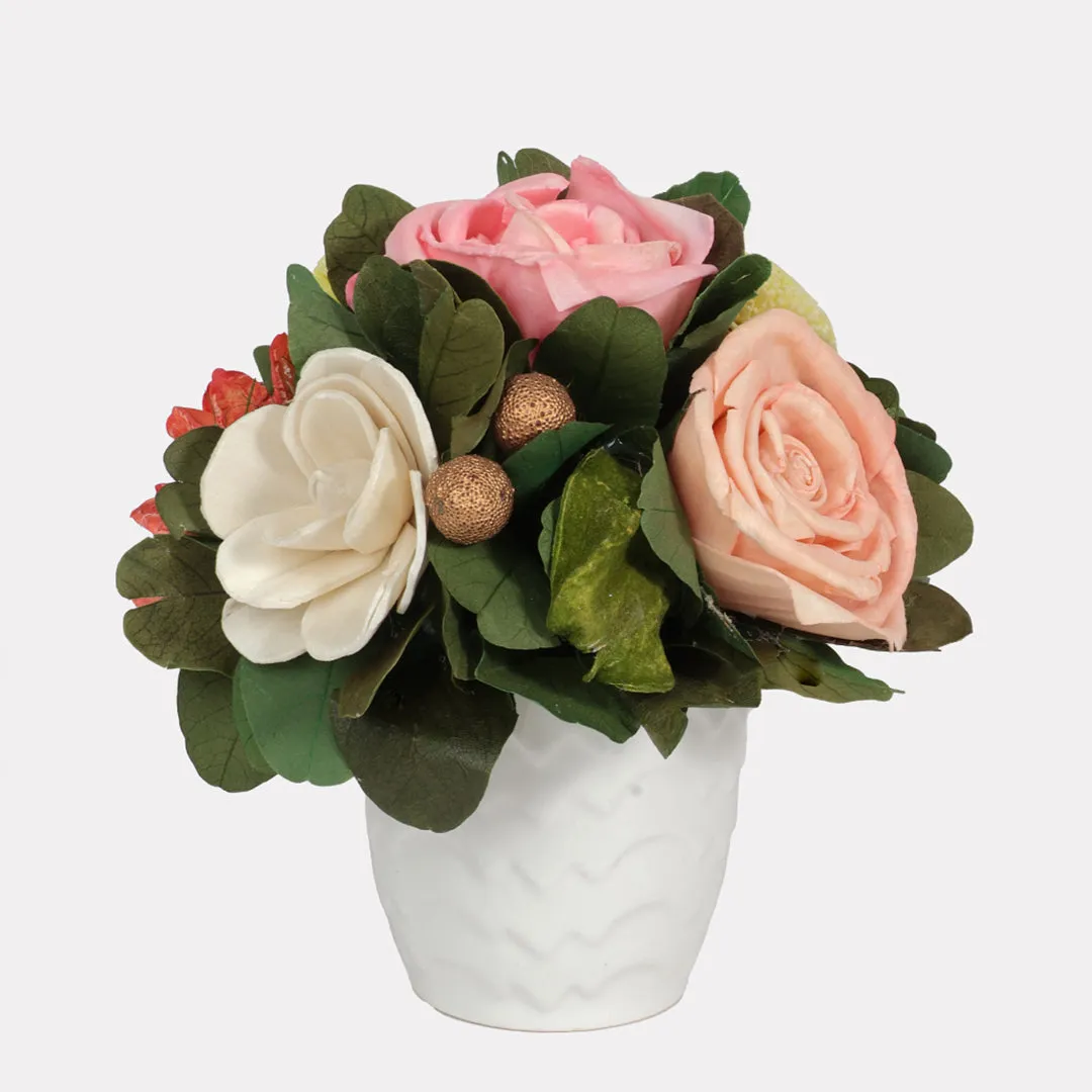 Rustic Blooms Table Décor
