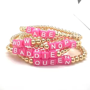 SASSY WORD BRACELET
