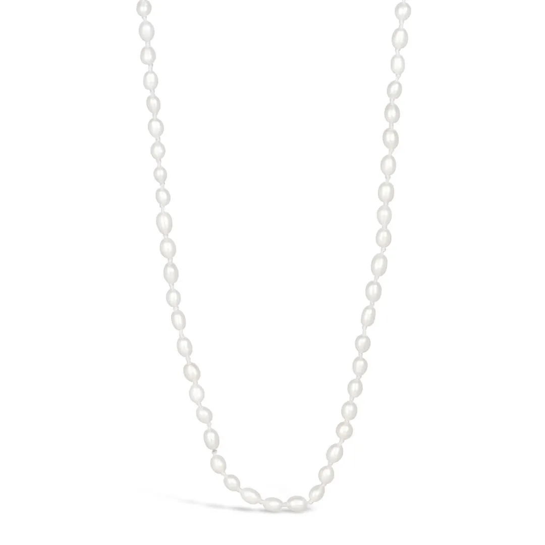 Seed Pearl Necklace | Ivory