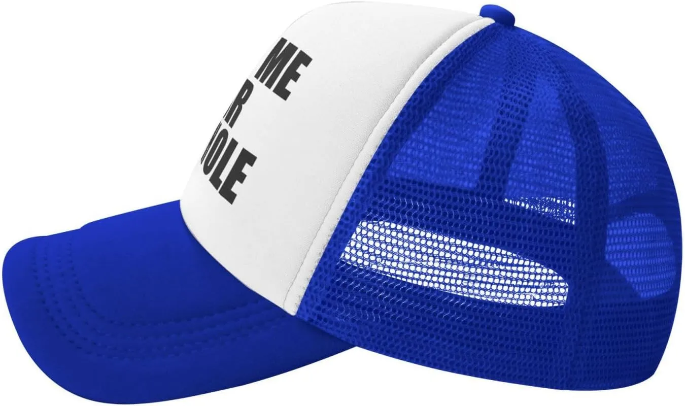 Show Me Your Butthole Funny Hat Unisex Adult Trucker Caps Fishing Adjustable Cap Classic Sport Hats Black